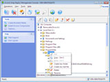 Remote file management with deployment software