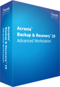 Click to view Acronis Backup & Recovery 10 Advanced Workstation screenshot