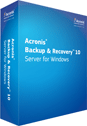 Acronis Backup & Recovery 10 Server for Windows software