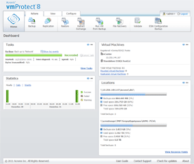 use vmProtect8's intuitive web interface use vmProtect8's intuitive web interface