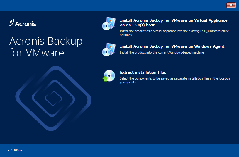 The fastest easiest backup and recovery solution for your VMware environment. versatile Screen Shot