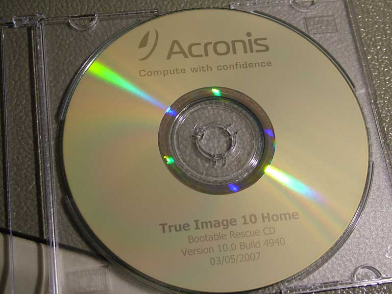 Acronis True Image 2016: Windows Update 3033929 Is
