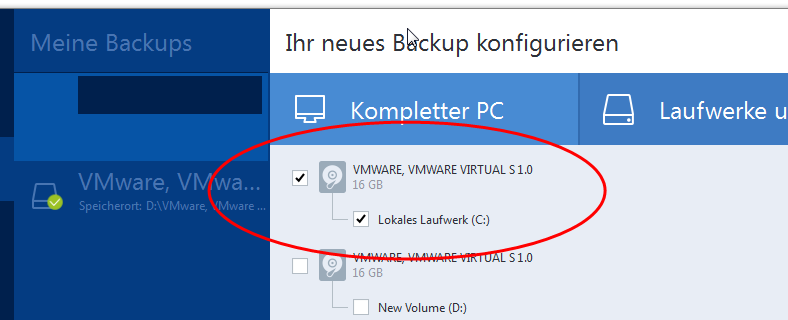 disk selection entire 150