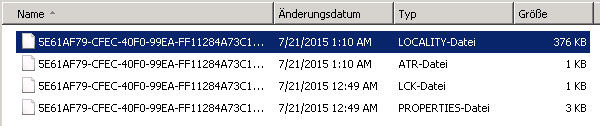 Datenbankdateien