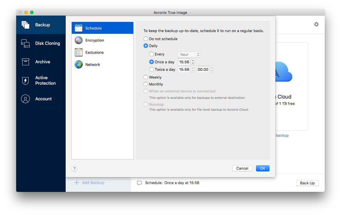 scheduler - ati mac