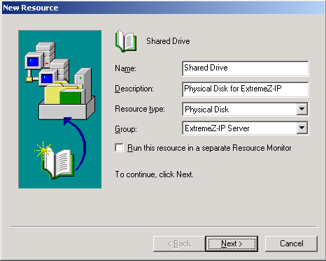 Windows clustering. Shared Disks.