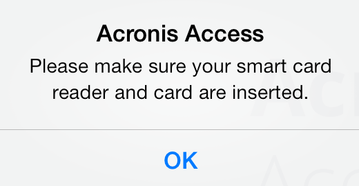 mE iOS Client_Smart Card Locked app