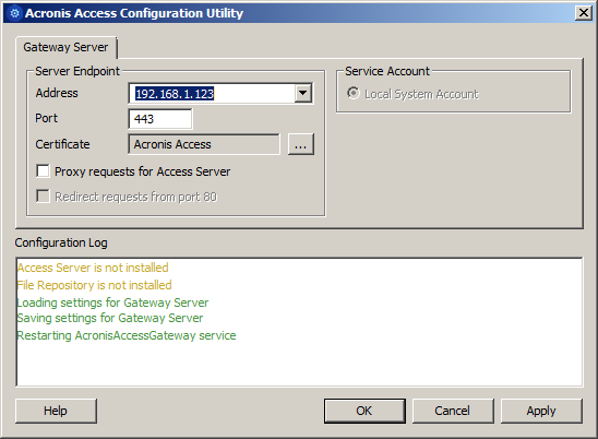 Upgrading aEmE Conf Util single Gateway