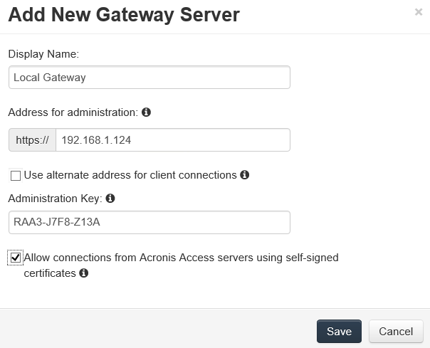 Upgrading aEmE Registering Local GW