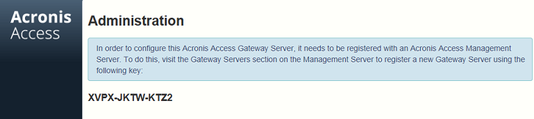 Upgrading Administration Key