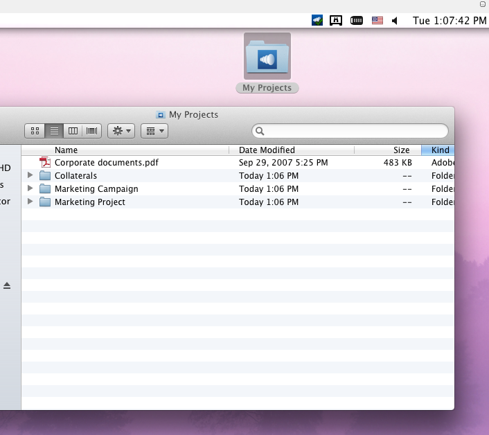 aE Mac Client Folder Structure
