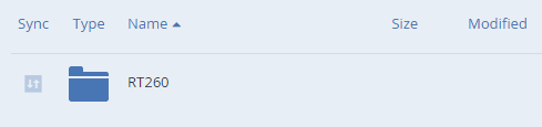 web client syncing network folders folder