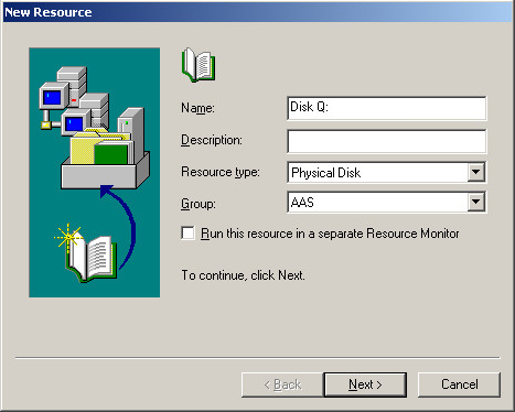 Clustering 2003 Adding a Disk
