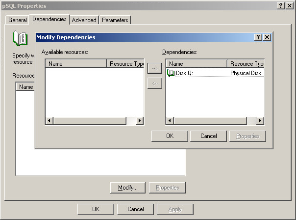 Clustering 2003 Dependencies