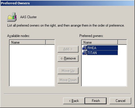 Clustering 2003 Machines for Cluster Group