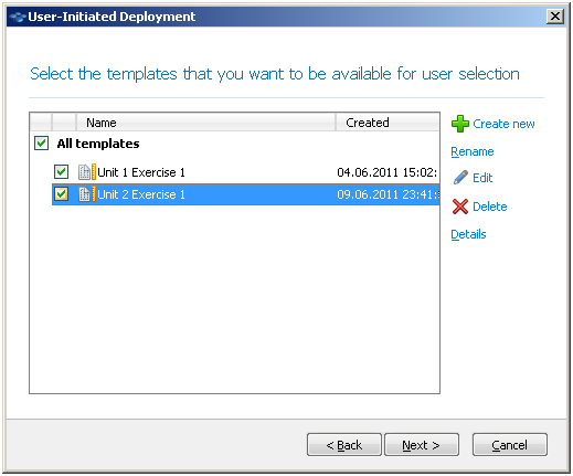 Adding templates to the custom boot menu