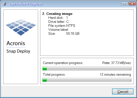 ASD4 is taking the master image