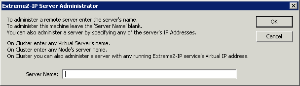 Configuring Adding Server