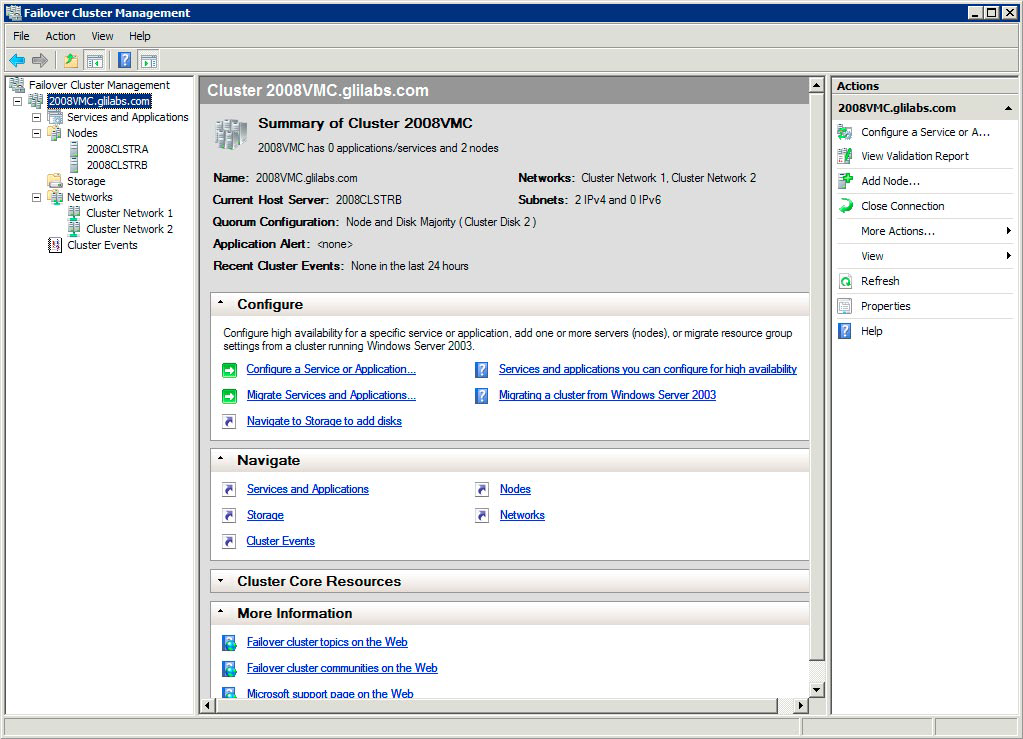 Installing Cluster Failover Manager