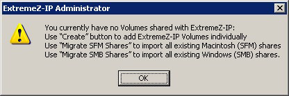Installing First Run Warning