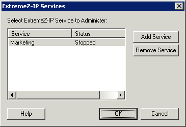 Installing Service Creation List