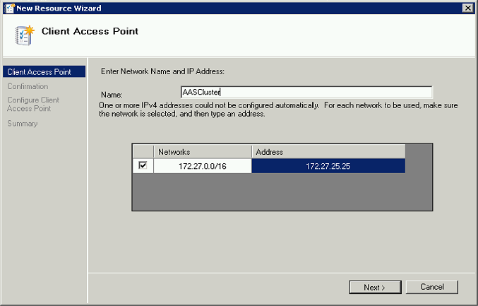 Clustering 2008 Select a Network