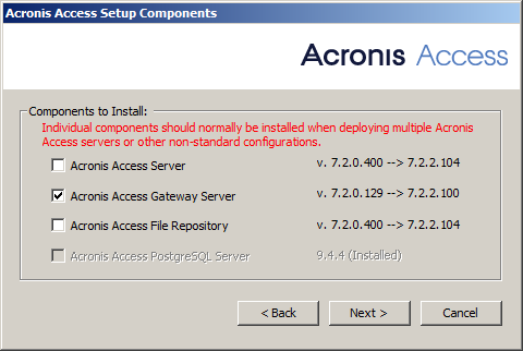 Upgrading Custom Only Gateway