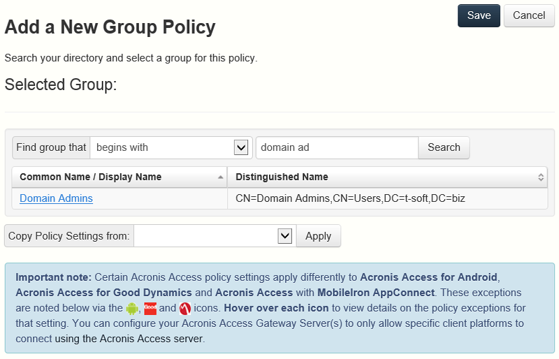 webUI_Adding Group Policy