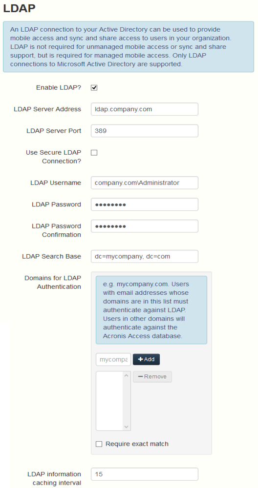 SetupWizard_LDAP settings