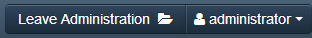 webUI Admin button