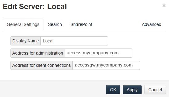webUI_GatewayServers_Edit General Settings