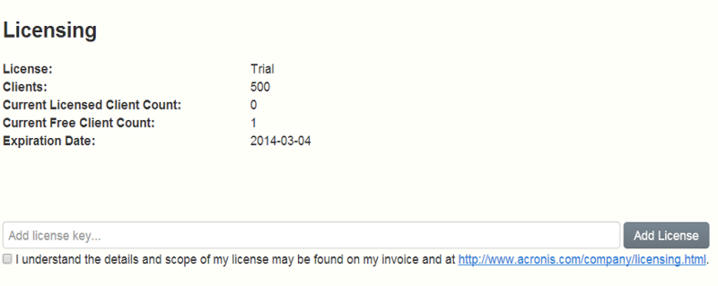 webUI_General Settings Licensing aE