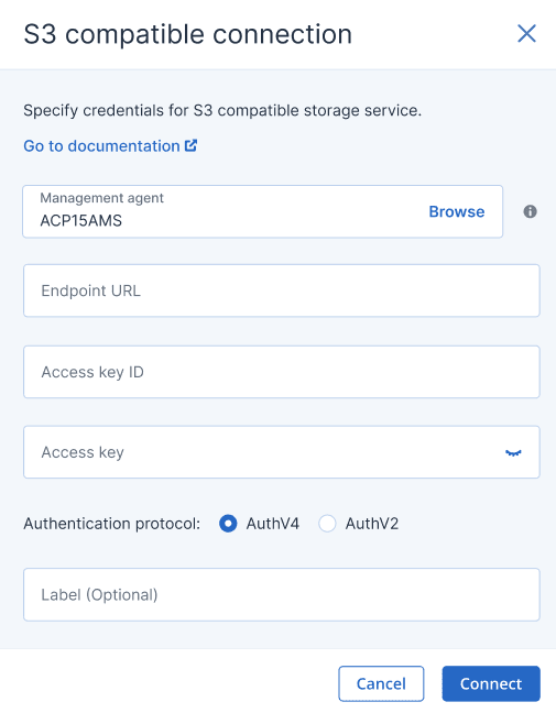 Adding access to a public cloud connection