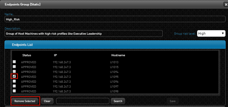 Assigning Endpoints to Groups