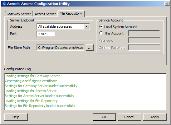 Upgrading mE Configuration Utility File Repository