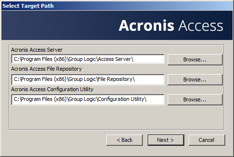 Upgrading Installer File Paths