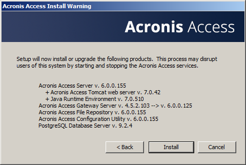 Upgrading Installer Review