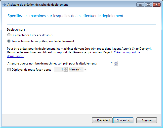 Triggering conditions for event-driven deployment