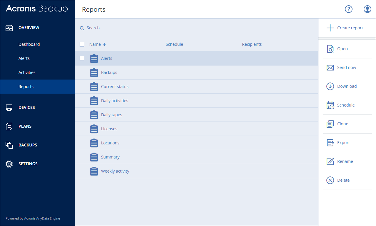 reports